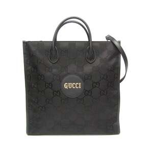 GUCCI Black Leather Shoulder Bag